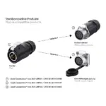 Laidas ar adapteris GoodConnections Alcasa S1 (IC01-20P502), vaizdas 2