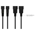 Maitinimo kabelis GoodConnections Alcasa P1450-S050, vaizdas 3
