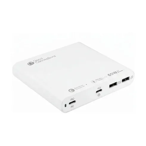 USB laidas ar adapteris Good Connections USB-Desktop-Schnellladestation 65W 3Port (PCA-D008W)