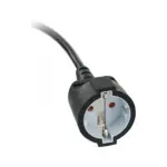 Laidas ar adapteris Brennenstuhl Verlngerungskabel, 1x Winkel-Flachstecker (schwarz, 10 Meter) (1168980010), vaizdas 3