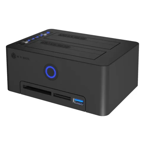 Disko korpusas ICY BOX IB-1233CL-CR