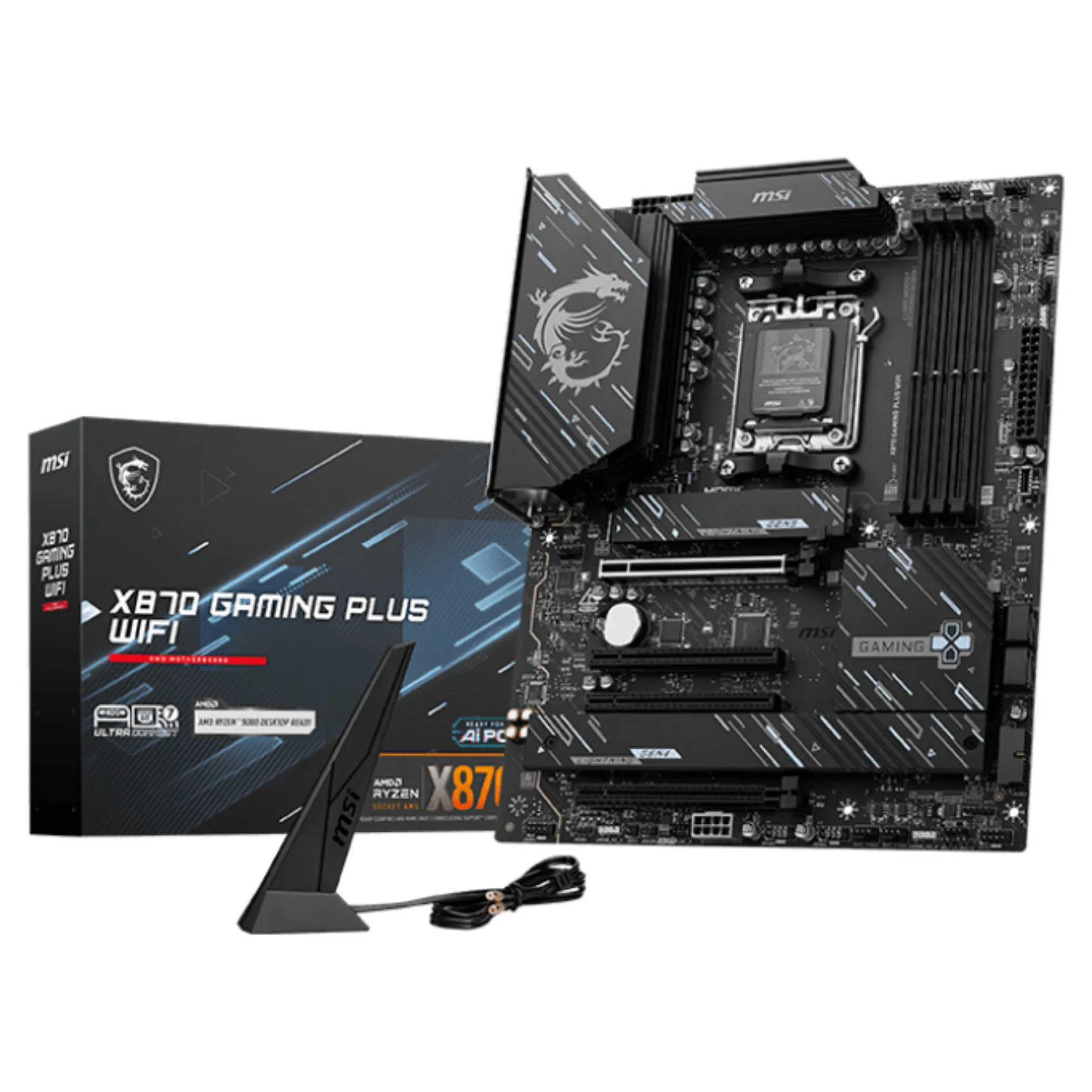 MSI X870 GAMING PLUS WIFI motherboard MSI X870 GAMING PLUS WIFI motherboard