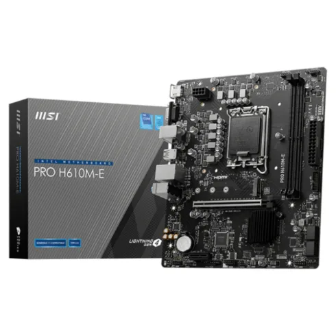 Motininė plokštė MSI PRO H610M-E (7D48-019R)