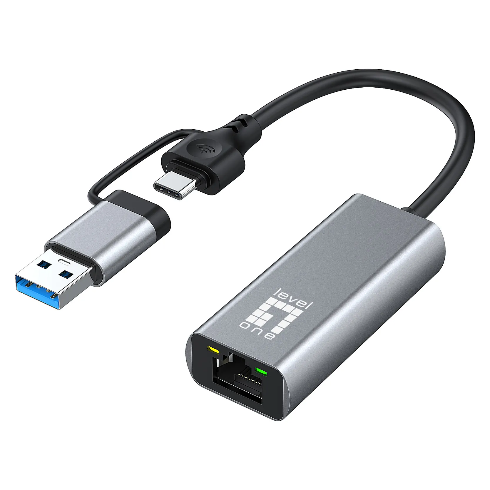 LevelOne USB-0423 network card Tinklo plokštė LevelOne USB-0423