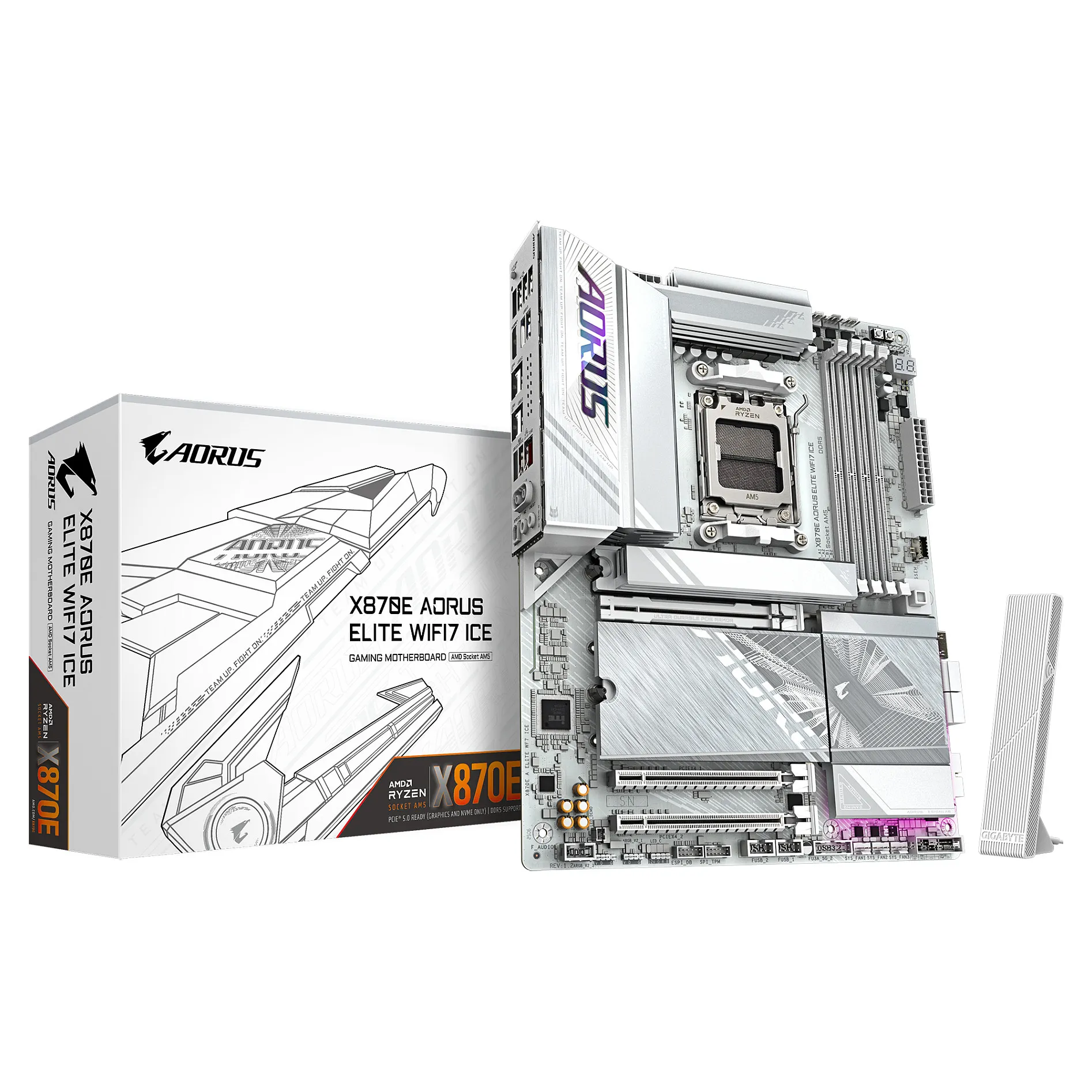 GIGABYTE X870E AORUS ELITE WIFI7 ICE GIGABYTE X870E AORUS ELITE WIFI7 ICE
