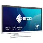 Monitorius EIZO FlexScan EV3450XC-WT, vaizdas 8