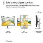 HP Series 5 Pro 27 inch QHD Monitor - 527pq computer monitor