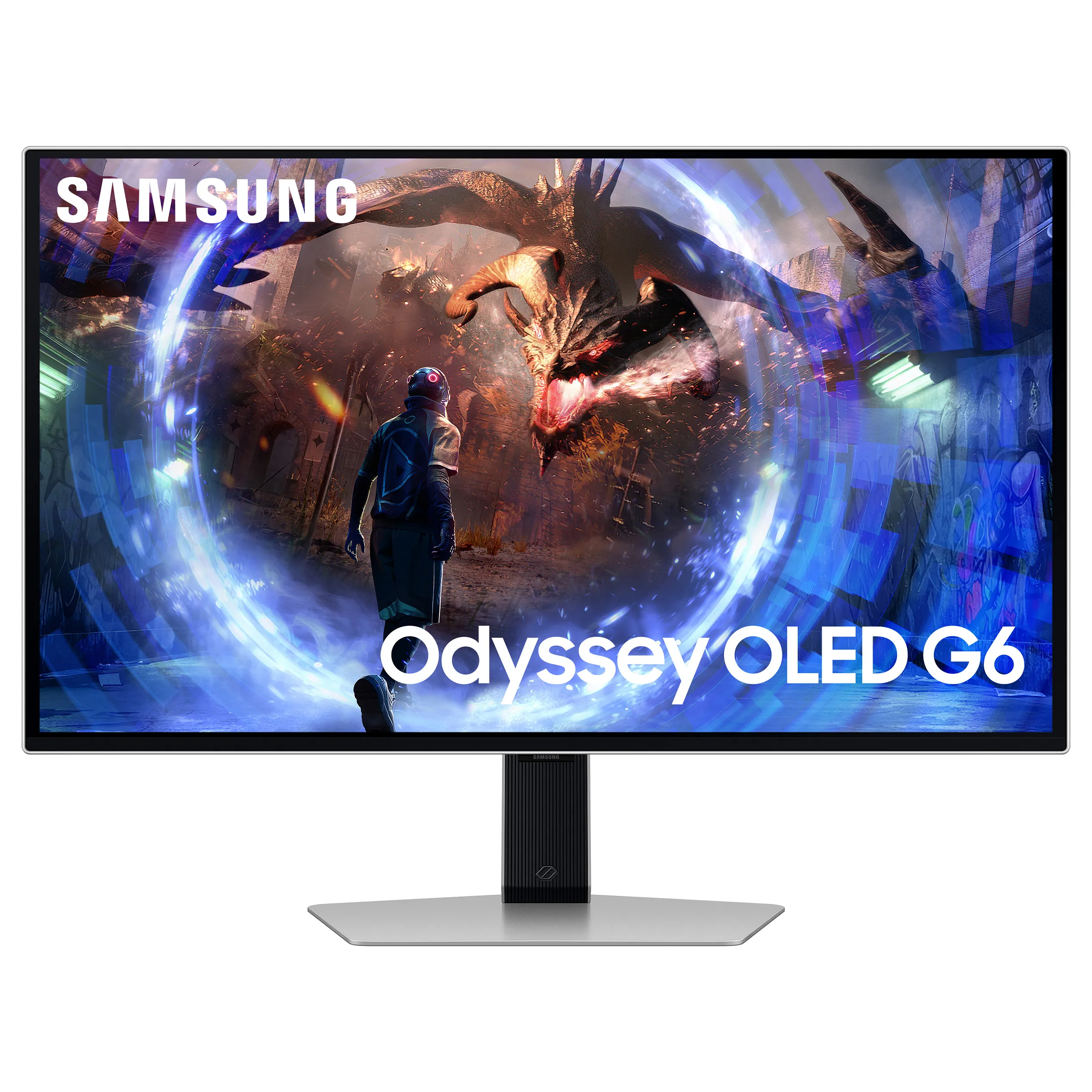 67cm/27" (2560x1440) Samsung S27DG600SU 16:9 OLED QHD 0.03ms 360Hz 2xHDMI DP USB Pivot Black Samsung G60SD computer monitor