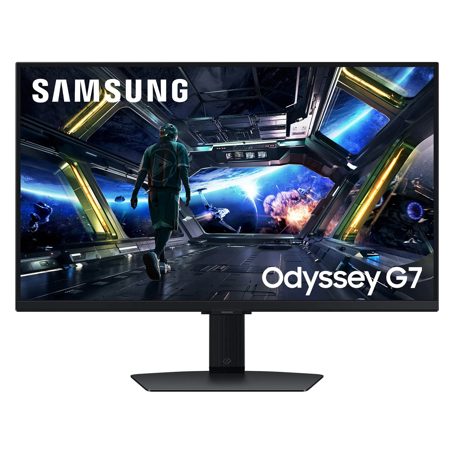 68.6cm/27" (3840x2160) Samsung S27DG702EU 16:9 4K UHD Gaming 1ms 144Hz DP HDMI USB RJ45 Pivot Speaker Black Samsung G70D computer monitor