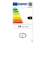 Monitorius Samsung S24D304GAU, matomas iš šono, rodo ekraną ir stovo dizainą