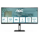 AOC V5 CU34V5C/BK computer monitor