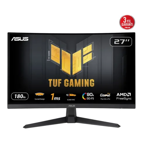 Monitorius ASUS TUF Gaming VG27VQ3B (90LM0A90-B01170)