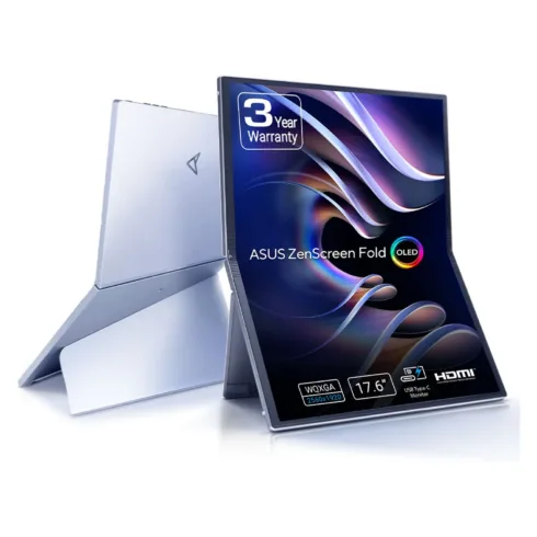 ASUS ZenScreen Fold OLED MQ17QH computer monitor