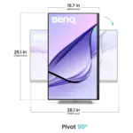 Monitorius BenQ MA320U (9H.LMXLB.QBE), vaizdas 4