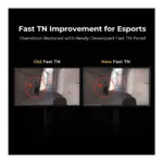 ZOWIE XL2566X+ computer monitor