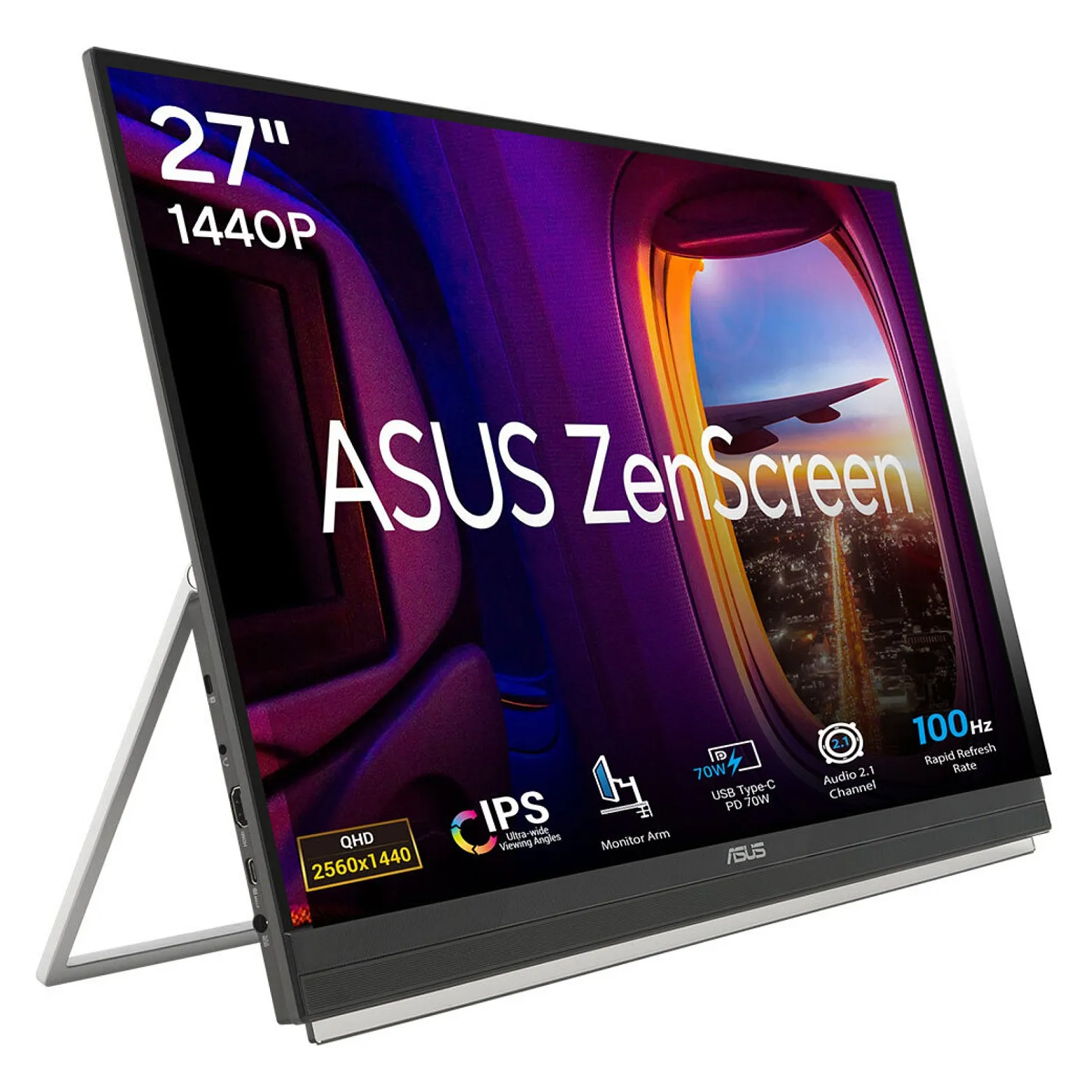 ASUS ZenScreen MB27ACF computer monitor ASUS ZenScreen MB27ACF computer monitor