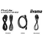 Komercinis ekranas iiyama LH3241S-B2, vaizdas 17