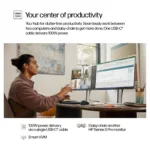 Monitorius HP Series 5 Pro 27 inch QHD USB-C Conferencing Monitor - 527pm (9E0Y9UT#ABB), vaizdas 10