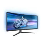 Monitorius Philips Evnia 6000 34M2C6500/00, šoninis vaizdas su USB prievadais