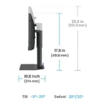Monitorius BenQ SW242Q (9H.LLVLA.TBE), vaizdas 5