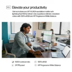 Monitorius HP Series 5 Pro 24 inch WUXGA Monitor - 524pn (9D9A7AA#ABB), vaizdas 13