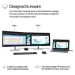 Monitorius HP Series 5 Pro 24 inch WUXGA Monitor - 524pn (9D9A7AA#ABB), vaizdas 10