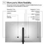 Monitorius HP Series 7 Pro 27 inch QHD Monitor - 727pq (8J4D8UT#ABB), vaizdas 6