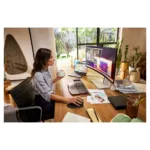 Monitorius HP Series 7 Pro 34 inch WQHD Conferencing Monitor - 734pm (8K157UT#ABB), vaizdas 8