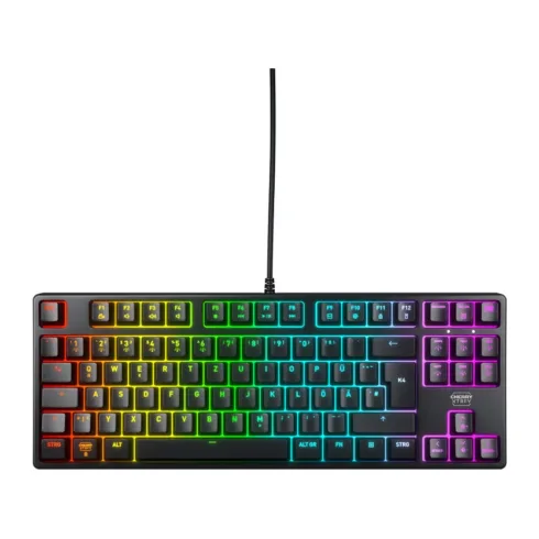 Klaviatūra CHERRY K4V2 TKL (CX-K4V2-RGB-TKL-R-GER)