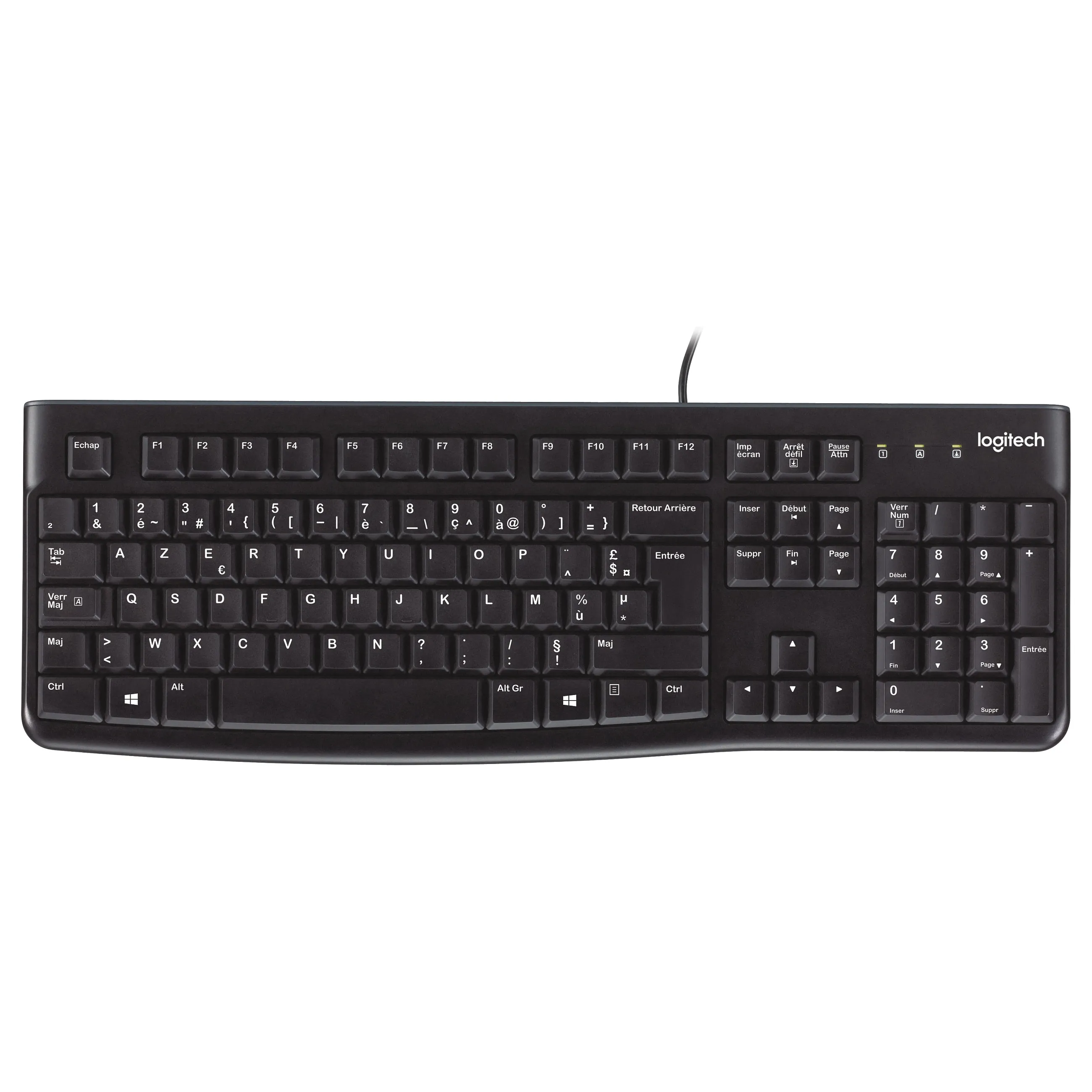 Logitech K120 keyboard Klaviatūra Logitech K120 (920-002482)