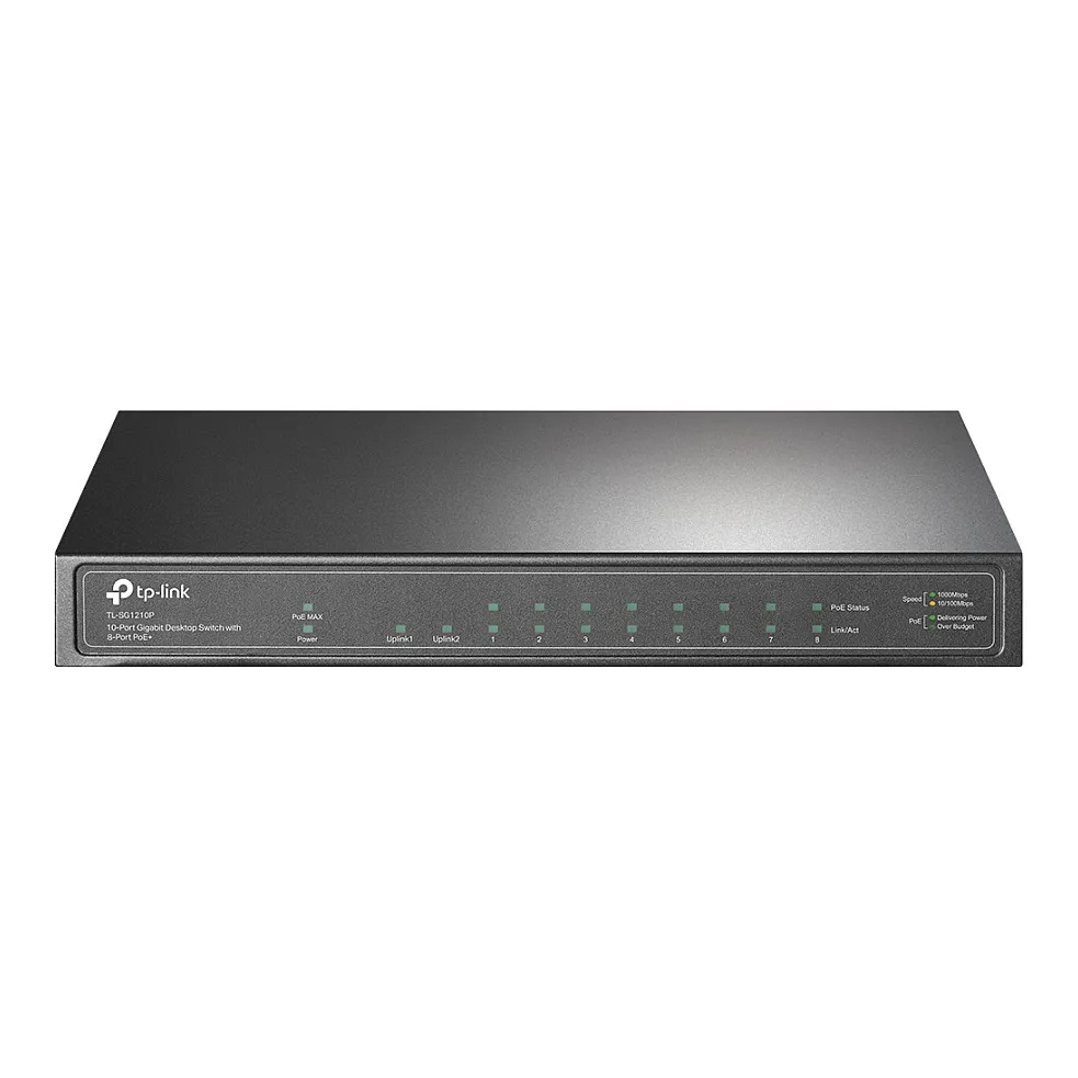 TP-Link TL-SG1210P network switch TP-Link TL-SG1210P network switch