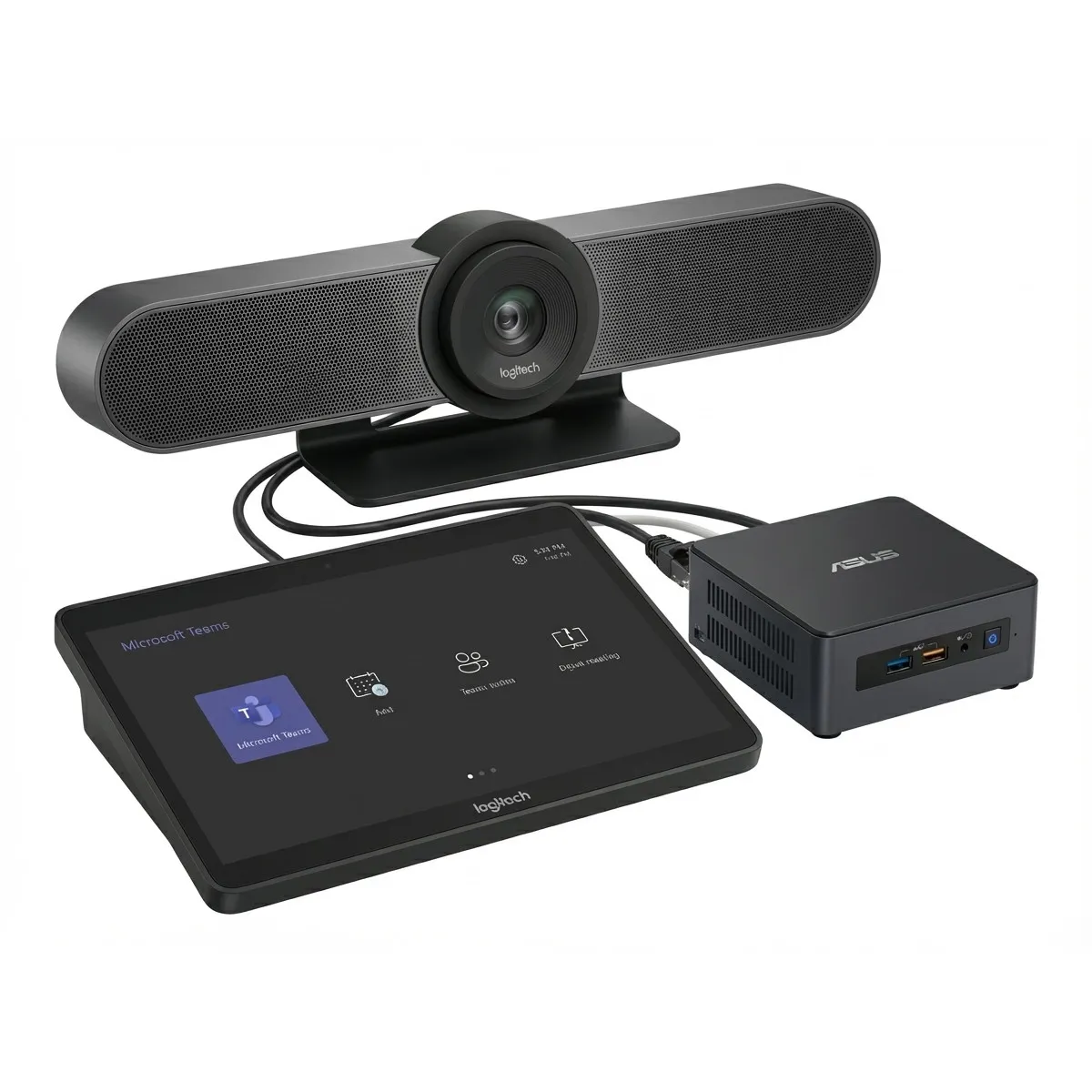 Logitech Bundle Tap Controller wired with Cat5e Kit+MeetUp Conference camera+AIS Intel Core i5-1350P+V kit Logitech Bundle Tap Controller wired with Cat5e Kit+MeetUp Conference camera+AIS Intel Core i5-1350P+V kit