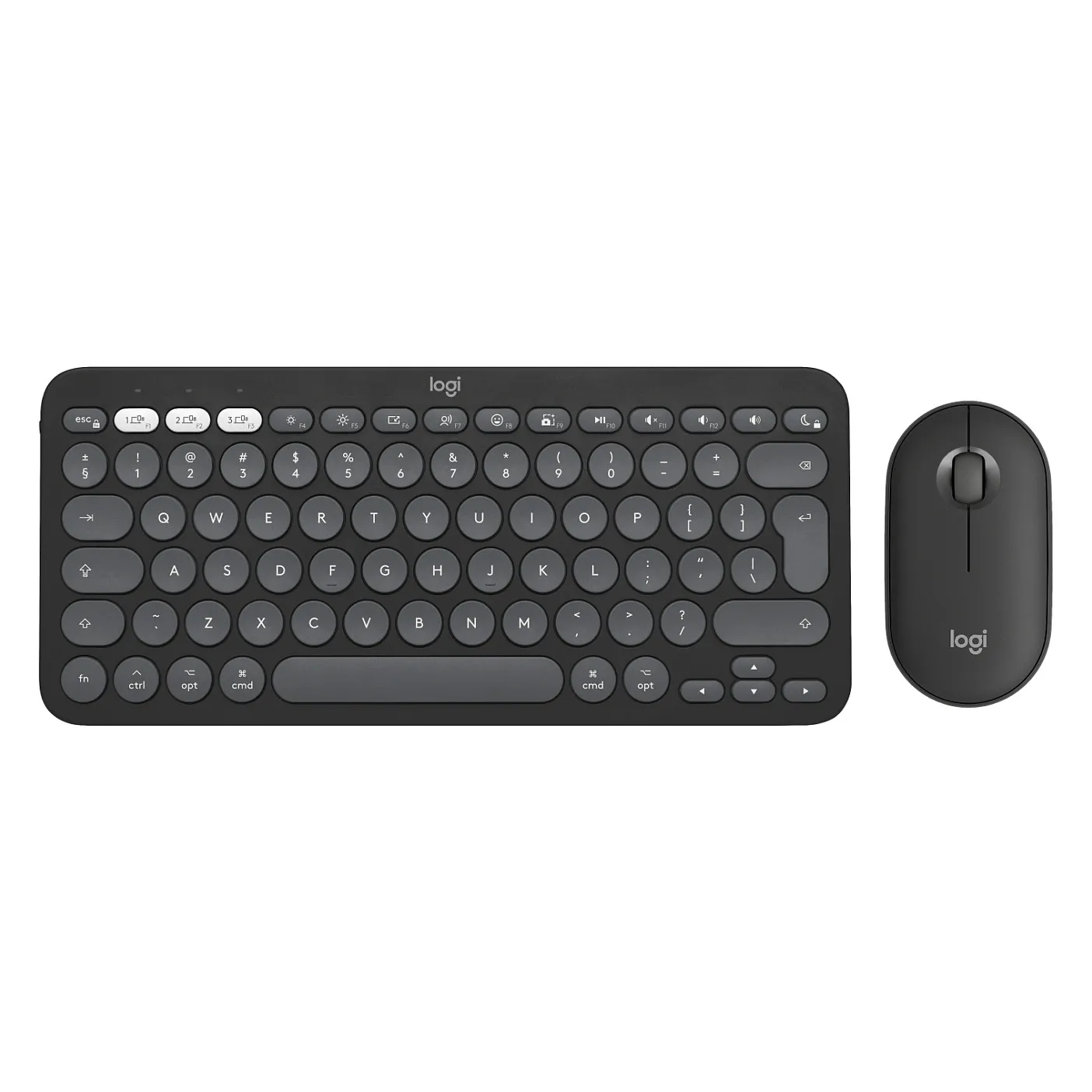 Logitech Pebble 2 Combo for Mac keyboard Klaviatūra Logitech Pebble 2 Combo for Mac (920-012244)