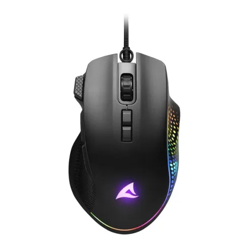 Sharkoon SHARK Force 3 pelė, optinė, 12800 DPI, USB Type-A