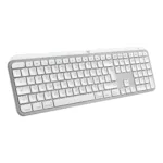 Logitech MX Keys S for Mac klaviatūra, apšvietimas ir QWERTZ išdėstymas