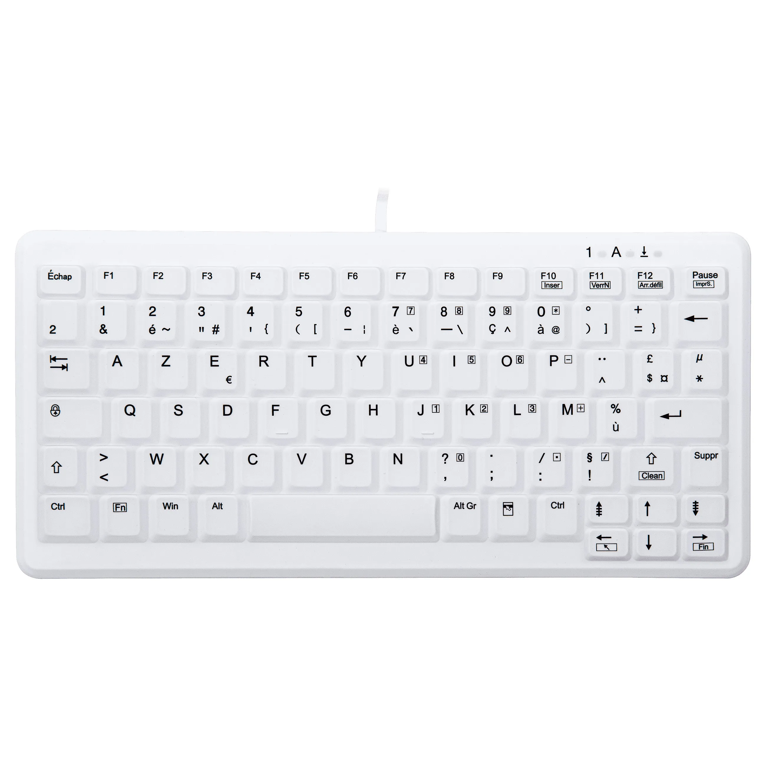 Cherry Active Key AK-C4110 keyboard Klaviatūra Cherry Active Key AK-C4110 (AK-C4110F-U1-W/FR)