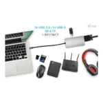 i-tec Metal C31NANODOCKVGAPD laptop dock/port replicator
