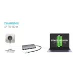 i-tec Metal C31NANODOCKVGAPD laptop dock/port replicator