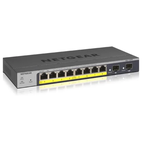 Komutatorius NETGEAR GS110TP (GS110TP-300EUS)
