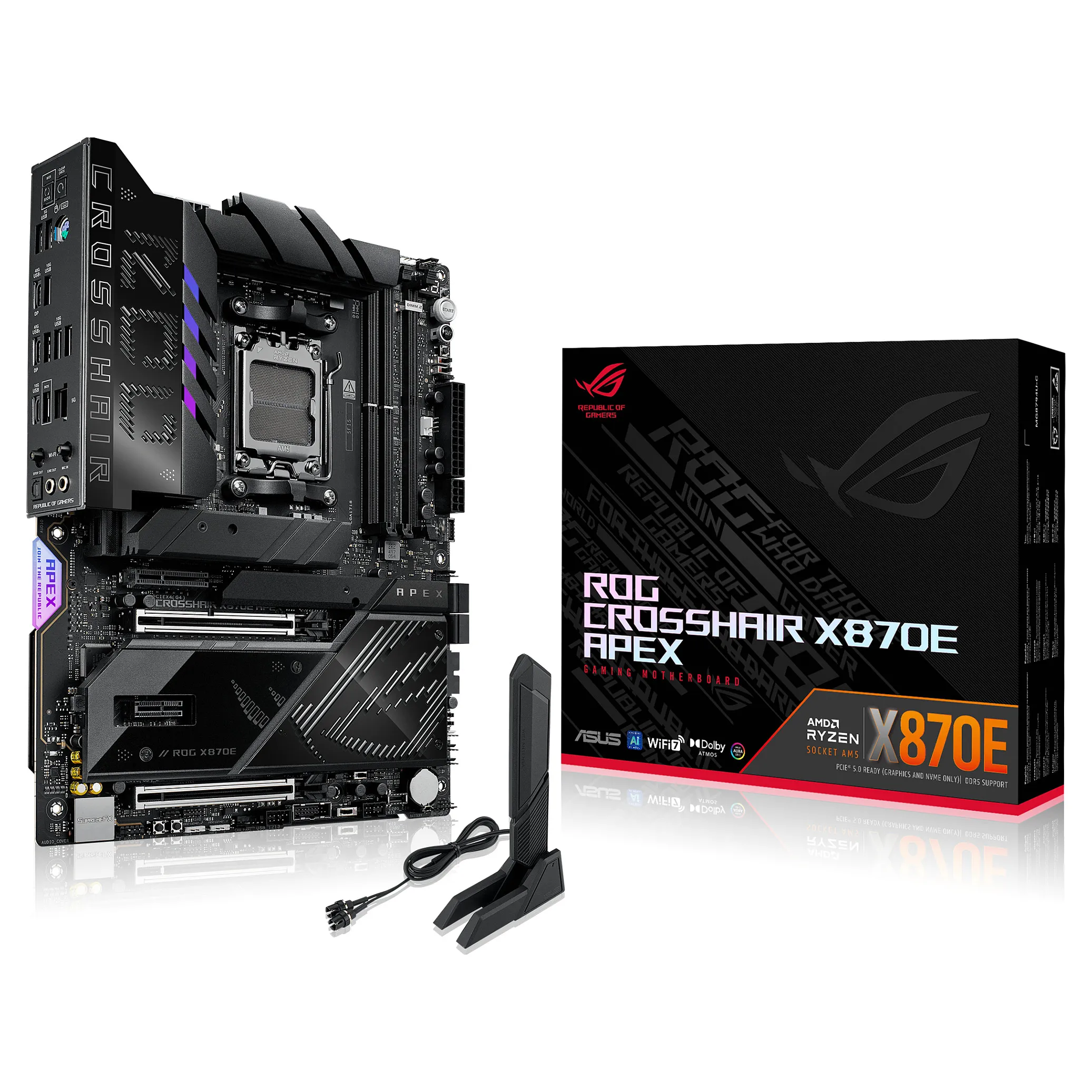 ASUS ROG CROSSHAIR X870E APEX ASUS ROG CROSSHAIR X870E APEX
