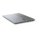 Nešiojamas kompiuteris Lenovo ThinkBook 14 G7 ARP, šoninis vaizdas su atidarytu ekranu