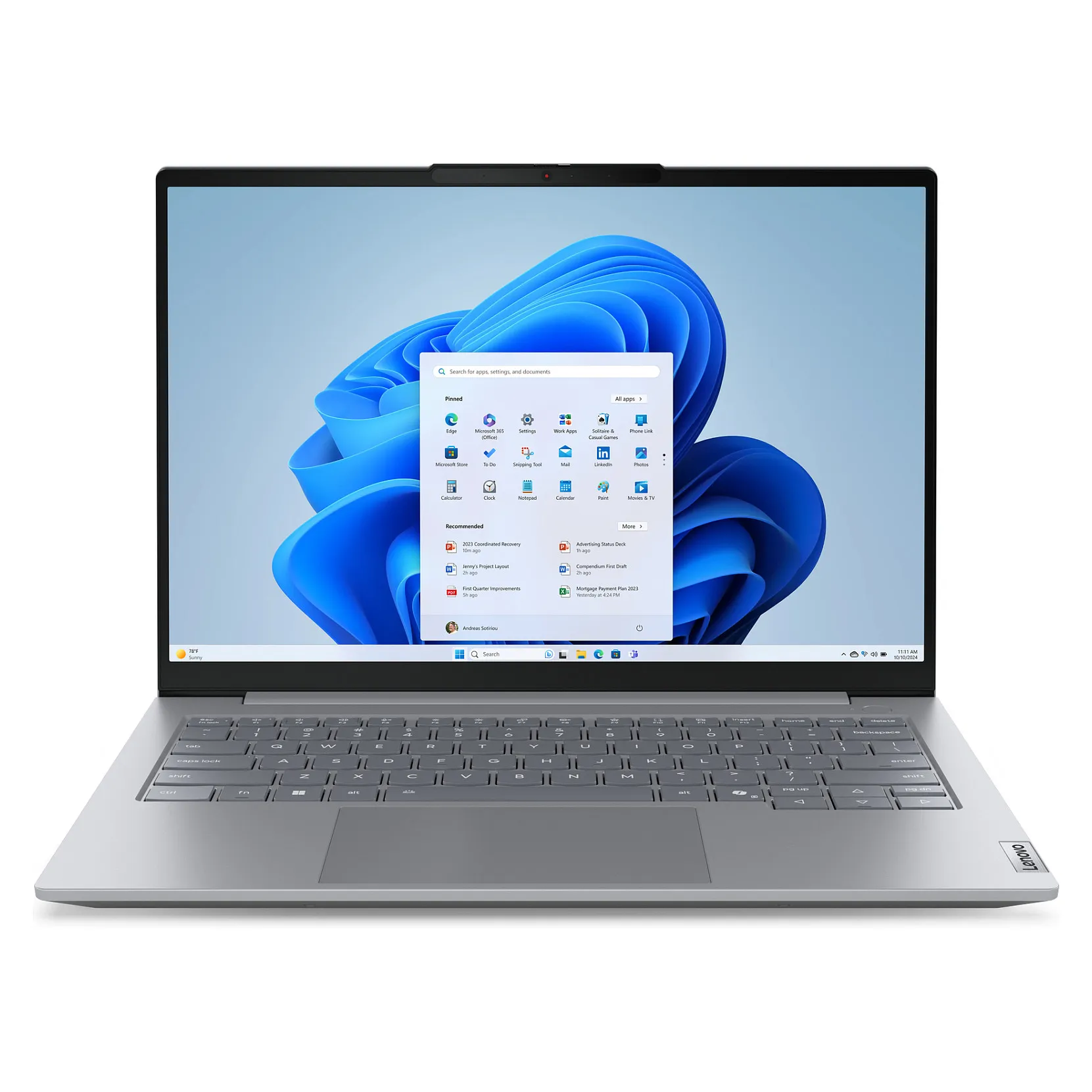 Lenovo ThinkBook 14 G8 CU5 225U/16GB/512SSD/W11Pro TopSeller Arctic Grey Lenovo ThinkBook 14 G8 IAL