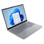 Lenovo ThinkBook 16 G8 IAL, šoninis vaizdas su atidarytu ekranu