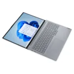 Nešiojamas kompiuteris Lenovo ThinkBook 16 G8 IAL, šoninis vaizdas su atidarytu ekranu