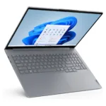 Nešiojamas kompiuteris Lenovo ThinkBook 16 G8 IAL, uždarytas, matomas iš šono