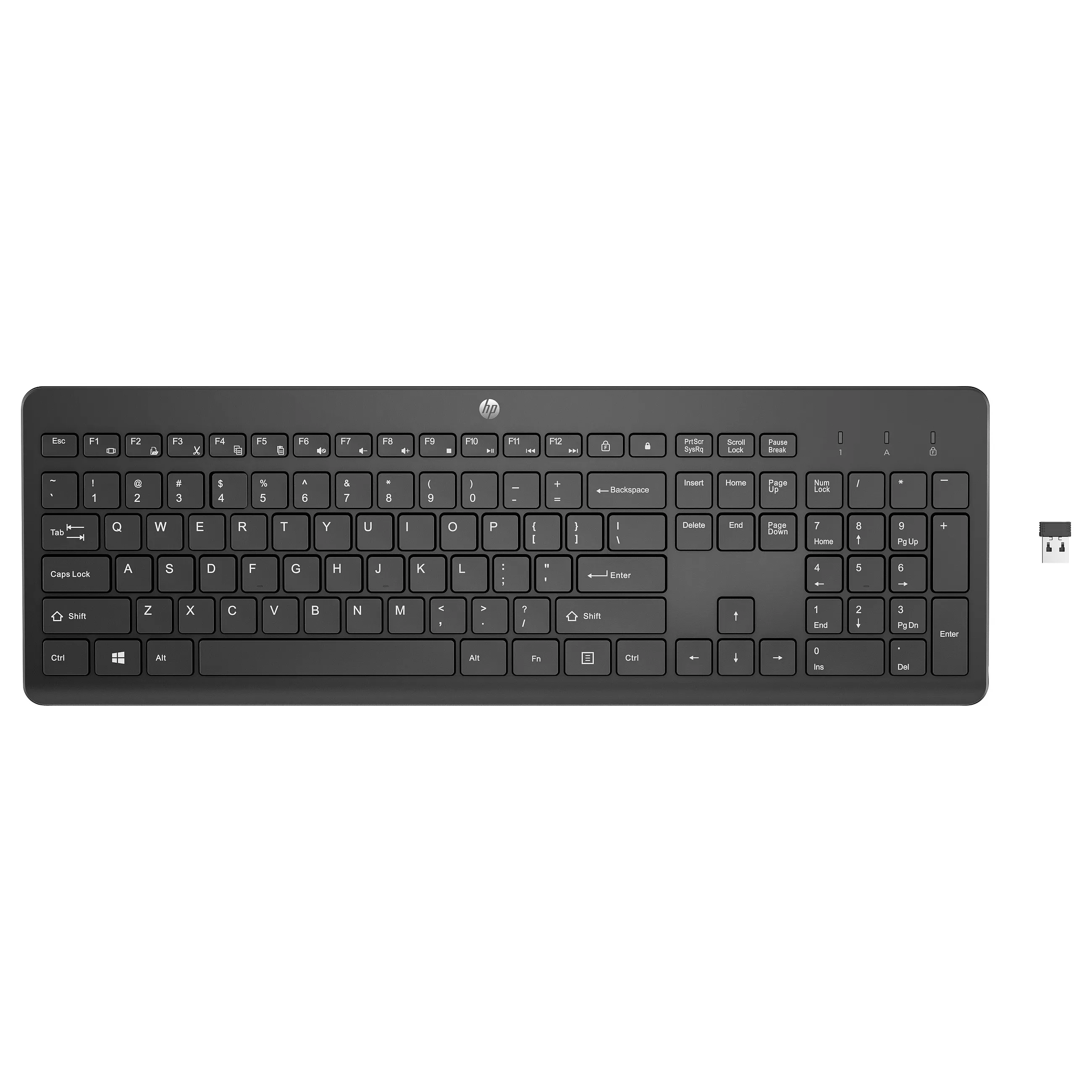 HP 230 Wireless keyboard Belaidė klaviatūra HP 230 (3L1E7AA#ABD)