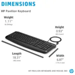 Klaviatūra HP Pavilion Capri Combo (9DF28AA#ABD), vaizdas 8
