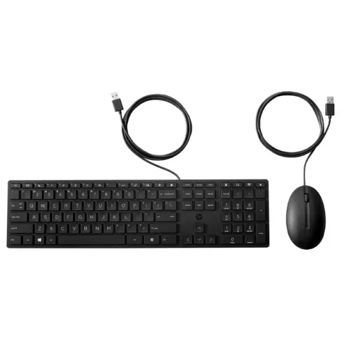 Klaviatūra HP Wired Desktop 320MK Mouse and (9SR36UT#ABD)