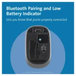 Pelė Kensington Pro Fit Bluetooth Compact (K74000WW), vaizdas 10