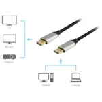 DisplayPort kabelis Equip 119262, vaizdas 4